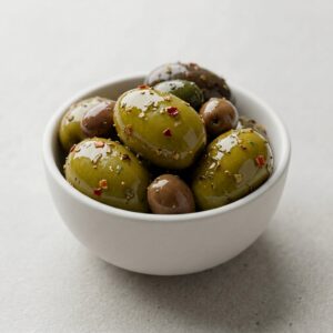 Olive condite - Tris Mediterraneo 400 gr