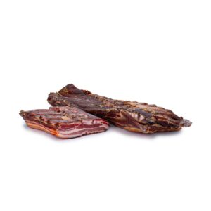 Pancetta stagionata affumicata da 200 a 300 gr