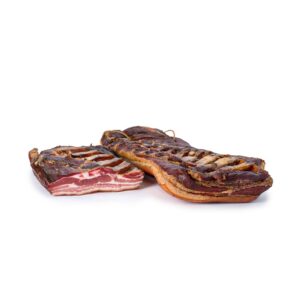 Pancetta stagionata dolce da 200 a 300 gr